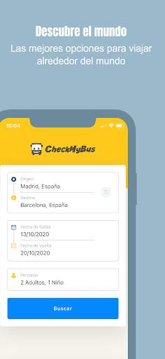 CheckMyBus: la app para comparar autobuses screenshot 1