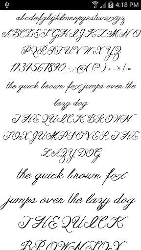 Romance Fonts Message Maker screenshot 4