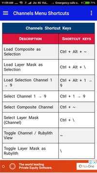 Adobe Photoshop Shortcut Keys screenshot 7