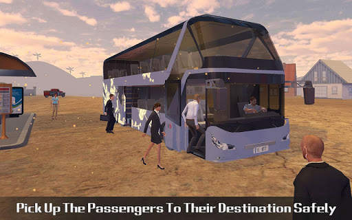 Coach Bus Offroad Driver screenshot 2