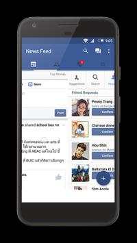 Lite Messenger For Facebook screenshot 4