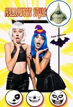 Halloween Makeup Photo Editor screenshot 3