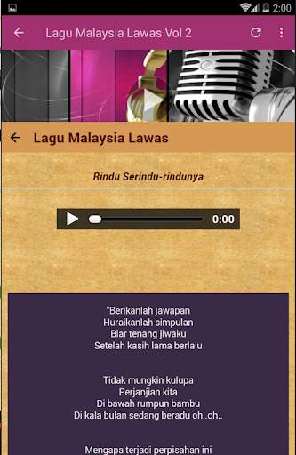 MP3 Lagu Malaysia Lawas screenshot 6