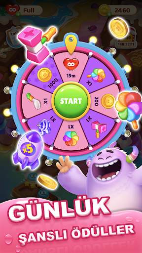 Sweet Crunch: 3'lü eşleştirm screenshot 5