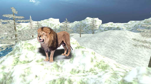 Angry Lion Winter Attack स्क्रीनशॉट 3