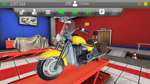 Motorcycle Mechanic Simulator screenshot 1