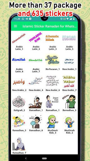 Islamic Sticker 2020 WAStickerApps for WhatsApp screenshot 3