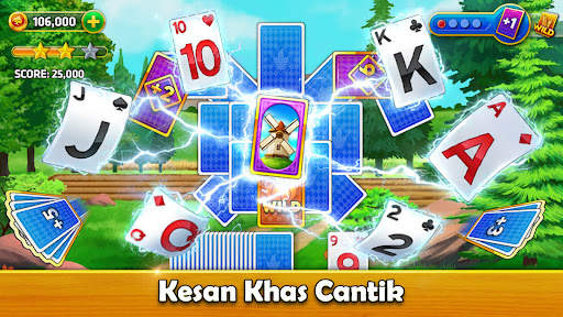 Farm Trip - TriPeaks Solitaire screenshot 1