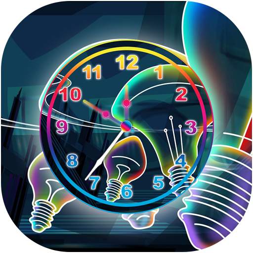 Neon Clock Live Wallpaper 1.5