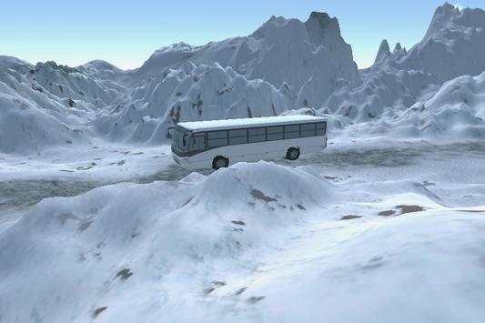 3D Snow Bus Drive screenshot 1