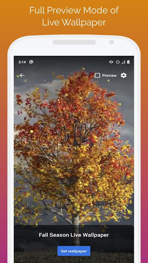 🍁🍁Fall Season 3D Live Wallpaper🍂🍂 screenshot 2