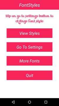 Font Styles screenshot 2