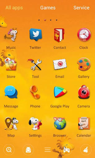 Snoopy GO Launcher Theme screenshot 3