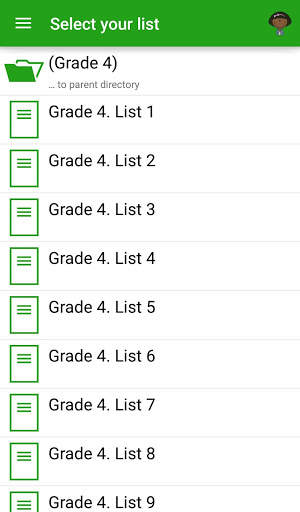 Spelling bee test preparation screenshot 7