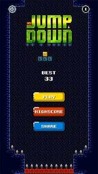 Jump Down - Free Arcade Game screenshot 1