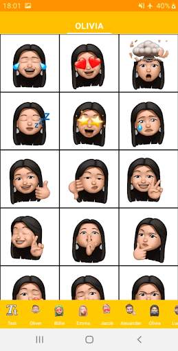 Memoji Apple Stickers Camera For Android screenshot 7