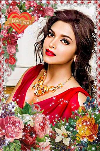 Lovely Flower Photo Frame screenshot 1