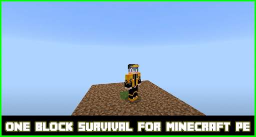 one block survival😱 for Minecraft PE ♥♥ screenshot 3