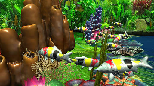 3D Koi Special Live Wallpaper Pro screenshot 3