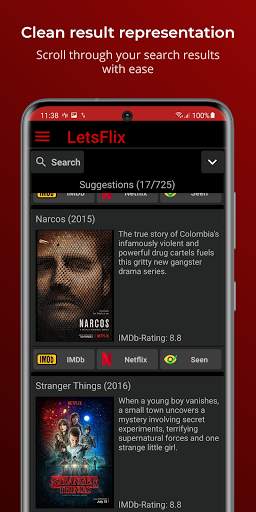 LetsFlix - Search and Discover Netflix screenshot 3