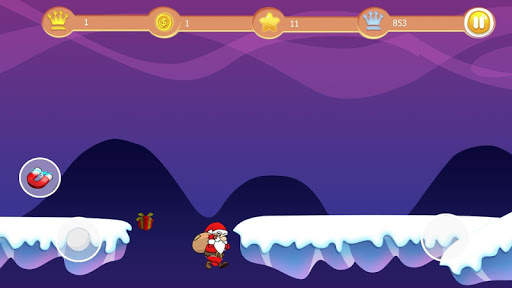 Santa Runner Game screenshot 2