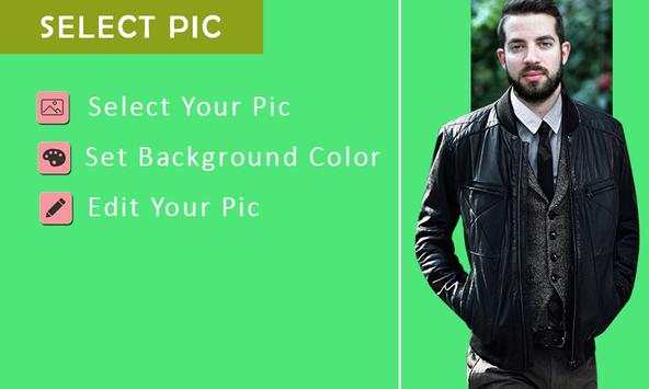 Men Jacket Photo Suit screenshot 2