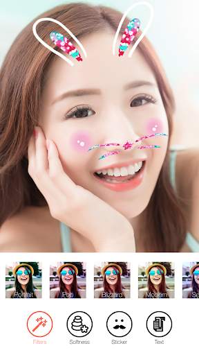 Cute Selfies Camera & Collage screenshot 2