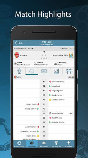 Score24 - Live Score Tracker screenshot 2