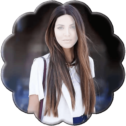 Women Long Hair Style Photo Montage icon