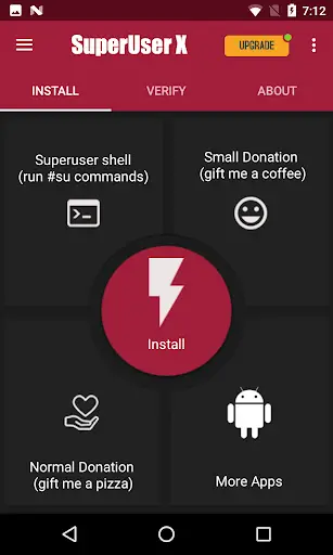 Superuser X Free [Root] скриншот 2