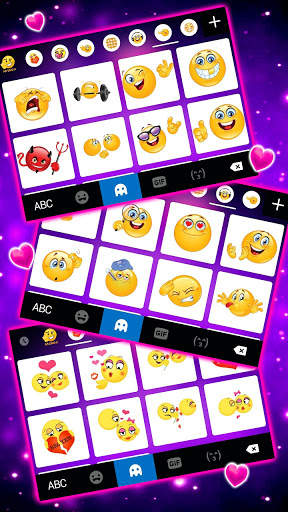 Diamond Purple Love Keyboard B screenshot 4