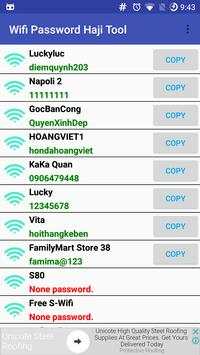 Wifi Password Viewer Tool screenshot 1