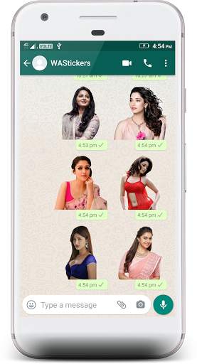 Tamil Actress Stickers 4 WhatsApp screenshot 5
