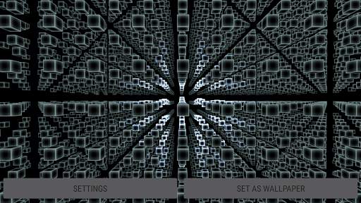 Infinity Parallax Cubes 3D Live Wallpaper screenshot 11