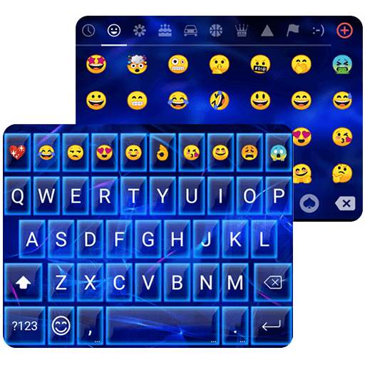 Neon Smoke Emoji Gif Keyboard Wallpaper 1.0.0