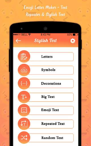 Emoji Letter Maker - Emoji Text Maker 🤩 screenshot 3