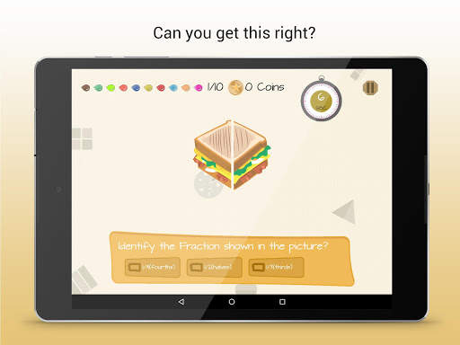 Fractions ­ Math Game app screenshot 13