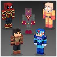 Super Hero Skins For Minecraft MCPE logo