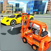 Real Car Traffic Forklift Sim 2.2