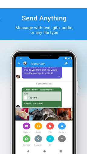 Vchat Messenger - Messages, Group Chats & Calls screenshot 5