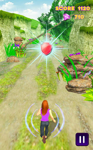 Royal Princess Running Game - Jungle Run screenshot 3