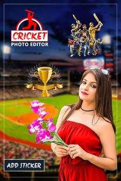 Cricket Photo Editor 2019 screenshot 2