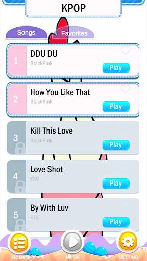 kpop Piano Tiles screenshot 3