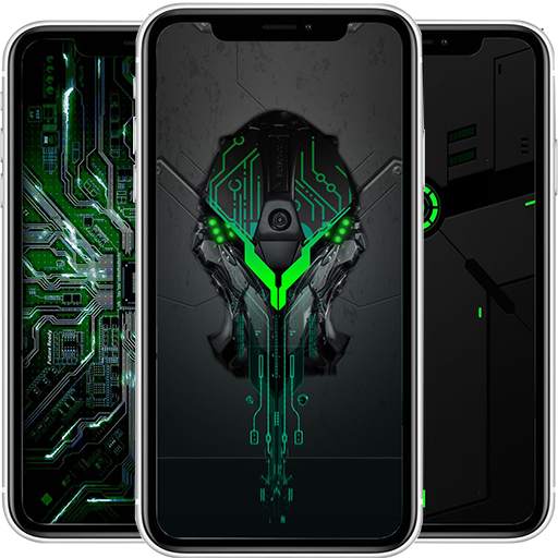 HD Wallpaper Black Green 1.5