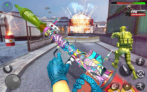 Anti terrorist FPS Shooting Strike: Gun Games 2020 screenshot 3