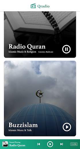 Qradio - Free Islamic, Quran, Ramadan Radio screenshot 2