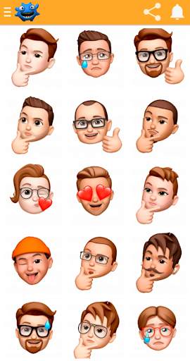 Emojis Sticker 3D Para Whatsapp 2021 screenshot 7