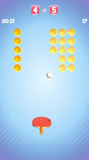 Hit Pong: Ping-Pong Racket, Ball and Hoops - Rings screenshot 2