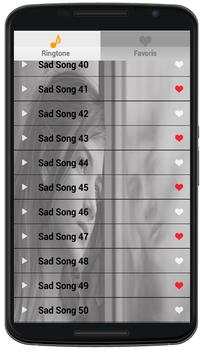 Top Sad Songs & Ringtones 2016 screenshot 2