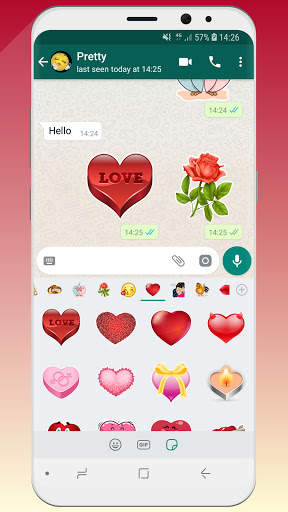 WeLove : Figurinhas WASticker screenshot 2